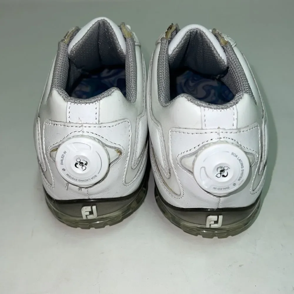 Foot Joy White BOA Closure, waterproof golf‎ shoes Size 8N A19